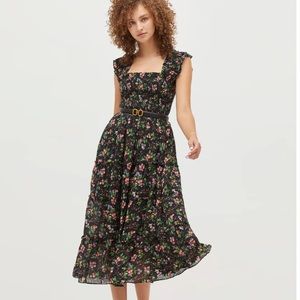 The Ellie Nap Dress | Multi Berry Crinkle Chiffon | XS